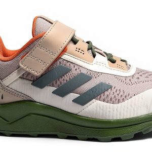 adidas Boys Trail Running Shoes 2.5 Big Kid Brown Mesh Mudguard-0