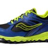 Saucony Kids Running Shoes Unisex Breathable Leather Mesh Black/Orange-3