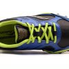 Saucony Kids Running Shoes Unisex Breathable Leather Mesh Black/Orange-1