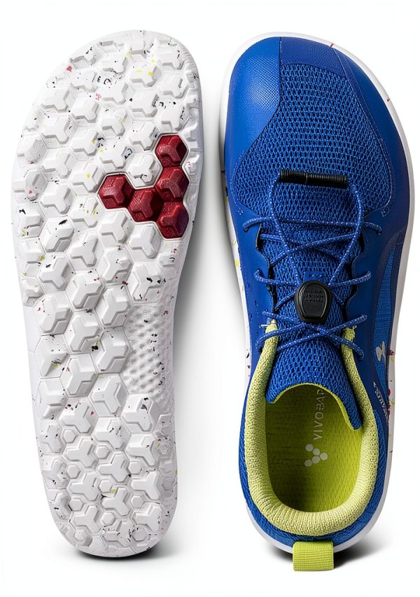 Vivobarefoot Kids Trail Shoe Amparo Blue Size 11.5 Wide MiniMe-2