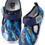 Vegan Faux Leather Kids Trail Running Shoes Ultra Light Breathable EVA-0