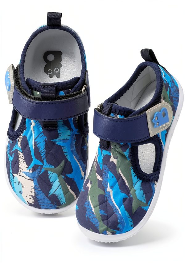 Vegan Faux Leather Kids Trail Running Shoes Ultra Light Breathable EVA-0
