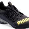 PUMA Boys Trail Running Shoes Textile Upper with Exaggerated Lacing-0