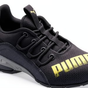 PUMA Boys Trail Running Shoes Textile Upper with Exaggerated Lacing-0