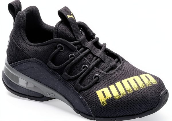 PUMA Boys Trail Running Shoes Textile Upper with Exaggerated Lacing-0