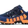 INOV8 Girls Trail Running Shoes Blue/Orange 2-5 Big Kid Size-3