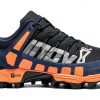 INOV8 Girls Trail Running Shoes Blue/Orange 2-5 Big Kid Size-2