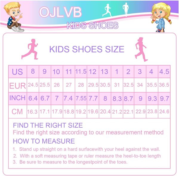 Kids Trail Running Shoes BrandX Mesh Breathable Non Slip Sneakers for-5