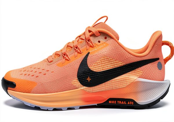Nike Boys Trail Running Shoes FV5638-006 Orange Pulse Size 3 Little-0