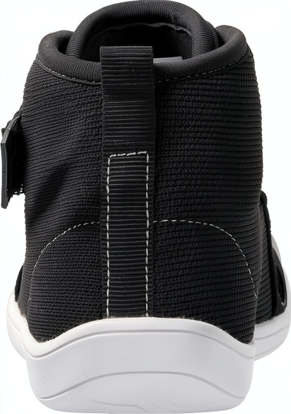 WHITIN Kids/Toddler Wide Barefoot Shoes | Girls/Boys Classic High Top Sneakers | Wide Foot Freedom | Natural Growth-2