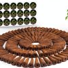 240 Pcs Hydroponic Pods Kit with 120 Grow Sponges & Labels for-0