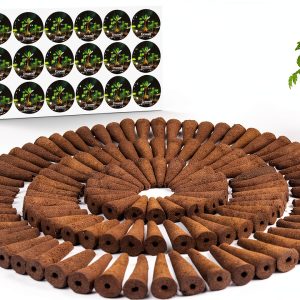 240 Pcs Hydroponic Pods Kit with 120 Grow Sponges & Labels for-0
