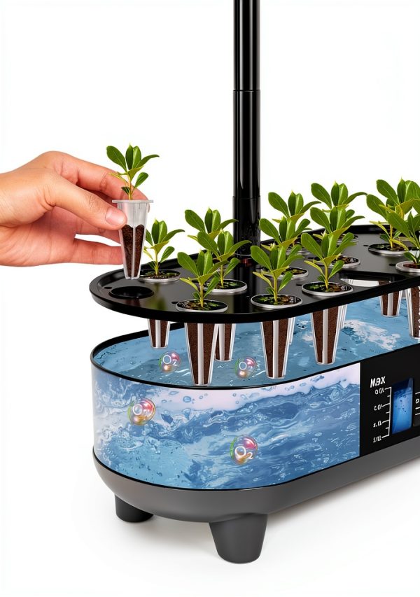 240 Pcs Hydroponic Pods Kit with 120 Grow Sponges & Labels for-1